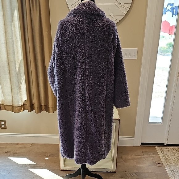 Torrid Plush Purple Teddy Jacket - Picture 4 of 5